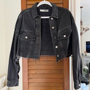 Cropped Denim Jacket